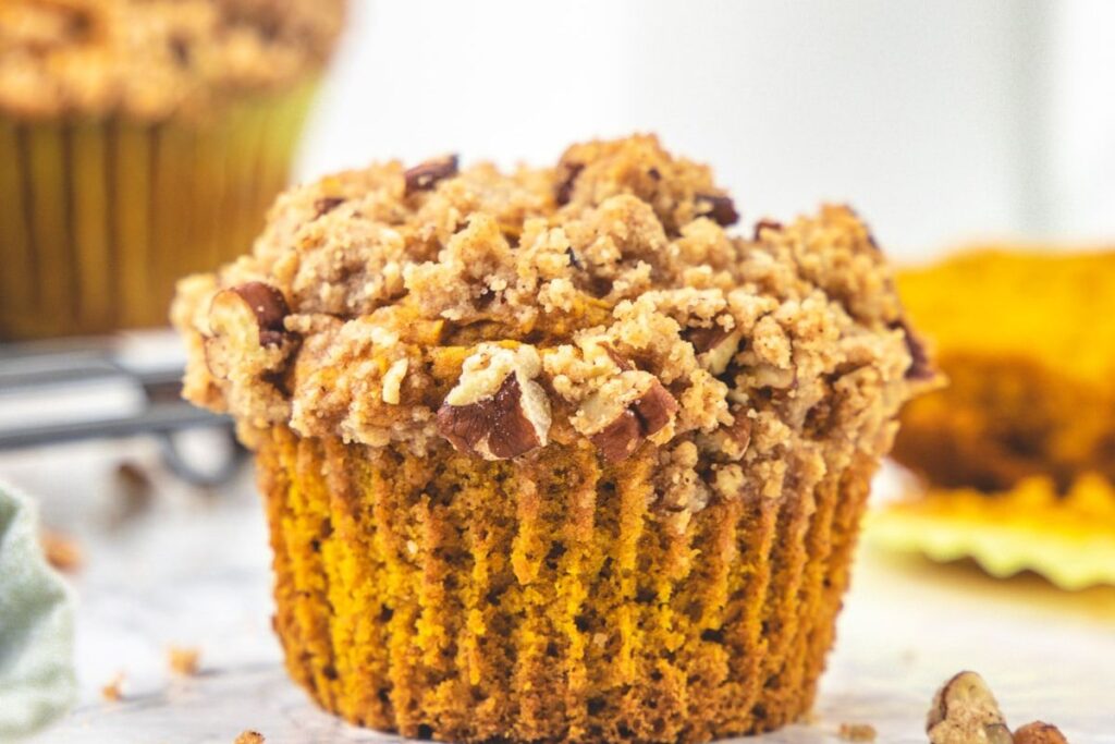 Eggless Pumpkin Muffins by Spice Up The Curry