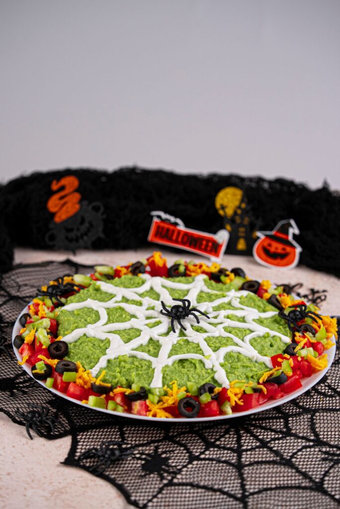 Halloween 7 Layer Taco Dip