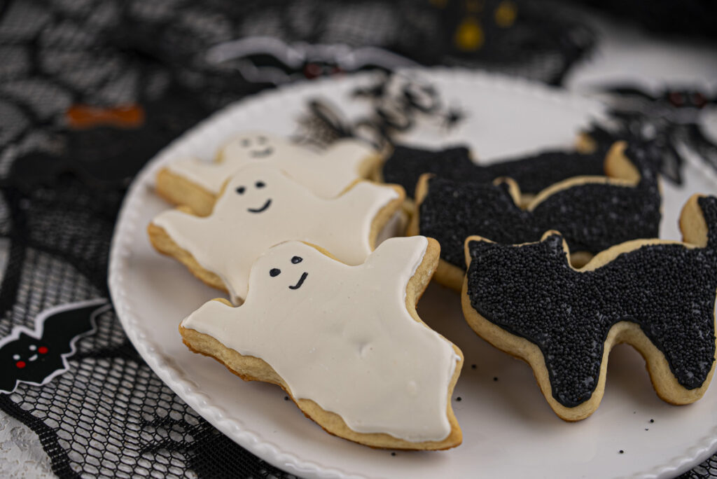 Halloween Cookies Decorated