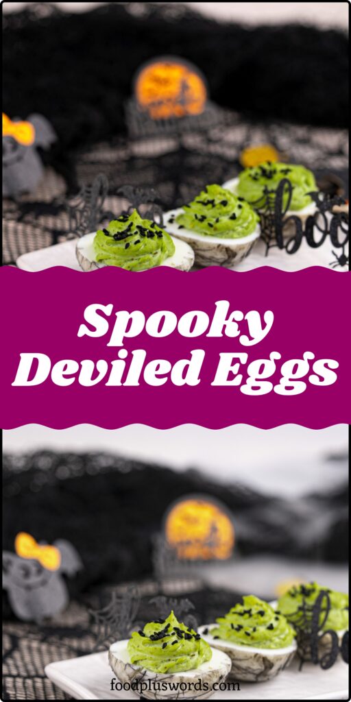 Halloween Deviled Eggs