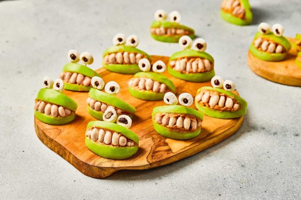 Halloween Monster Mouth Snacks by Mommy Halloween