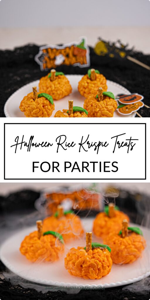 Halloween Rice Krispie Treats
