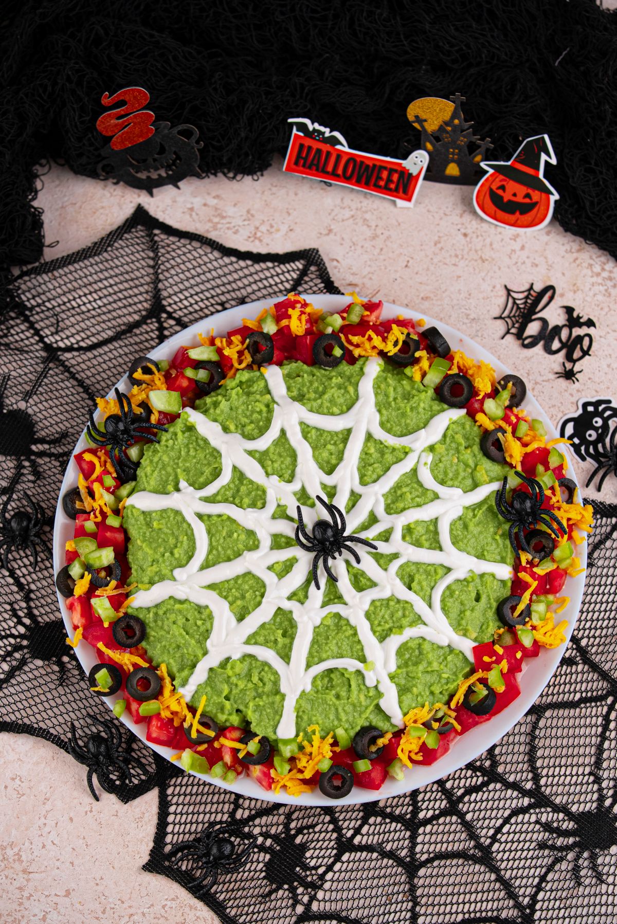 Halloween Taco Dip