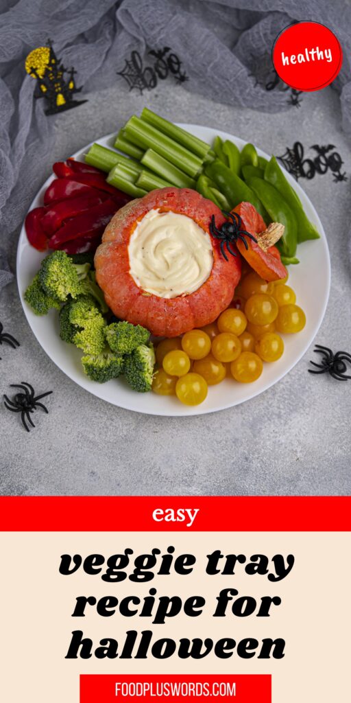 Halloween Vegetable Tray