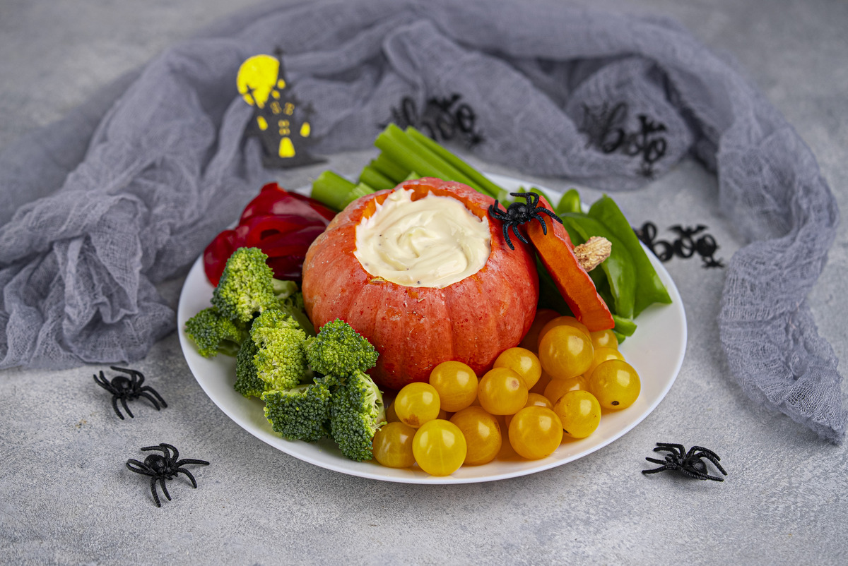 Halloween Vegetable Tray