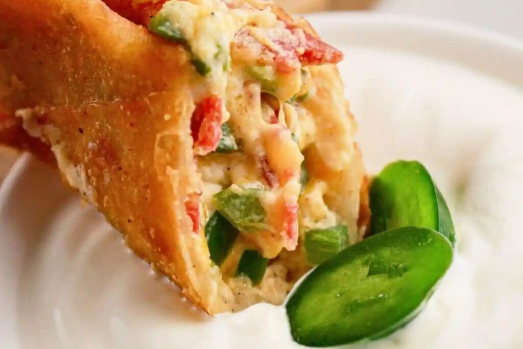Jalapeno Popper Egg Rolls by Marias Mixing Bowl