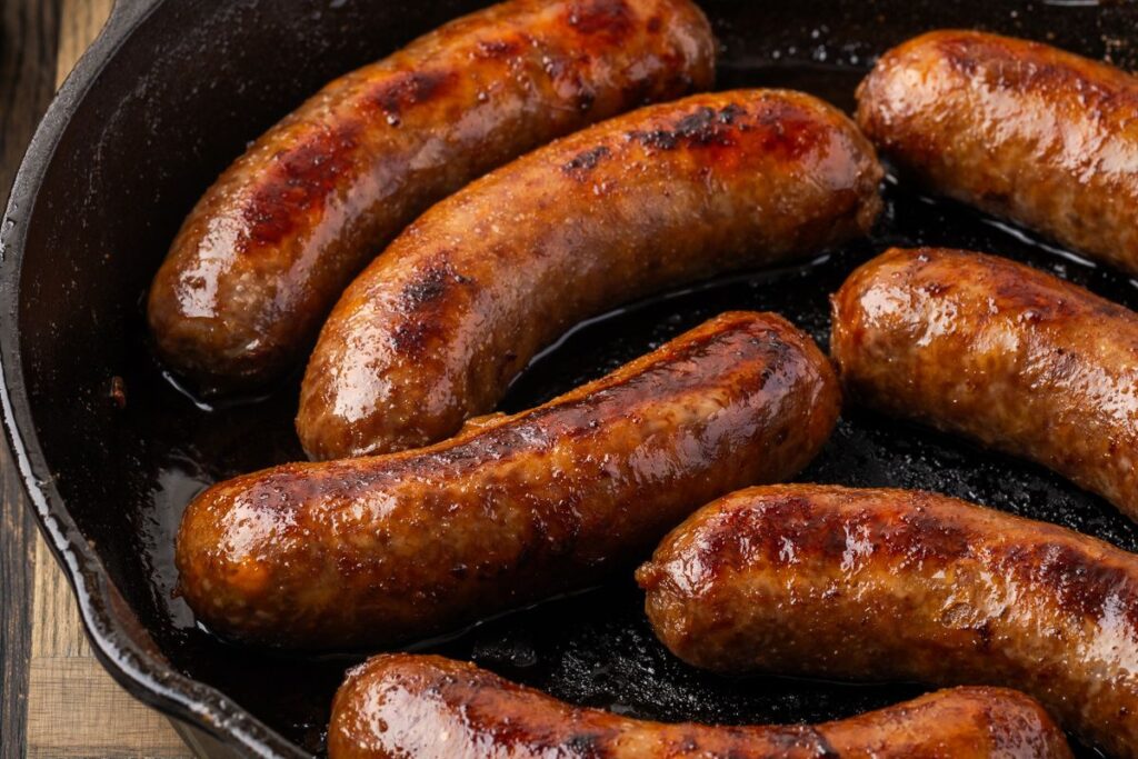 Juicy Cast Iron Beer Brats by Dutch Oven Daddy
