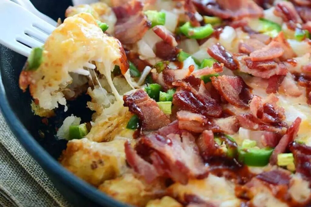 Loaded Tailgate Tots by Lifes Ambrosia