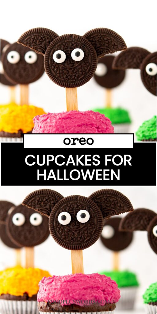 Oreo Bat Cupcakes