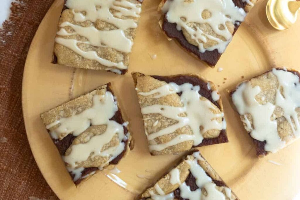 Pumpkin Butter Blondies with Maple Glaze by Always From Scratch
