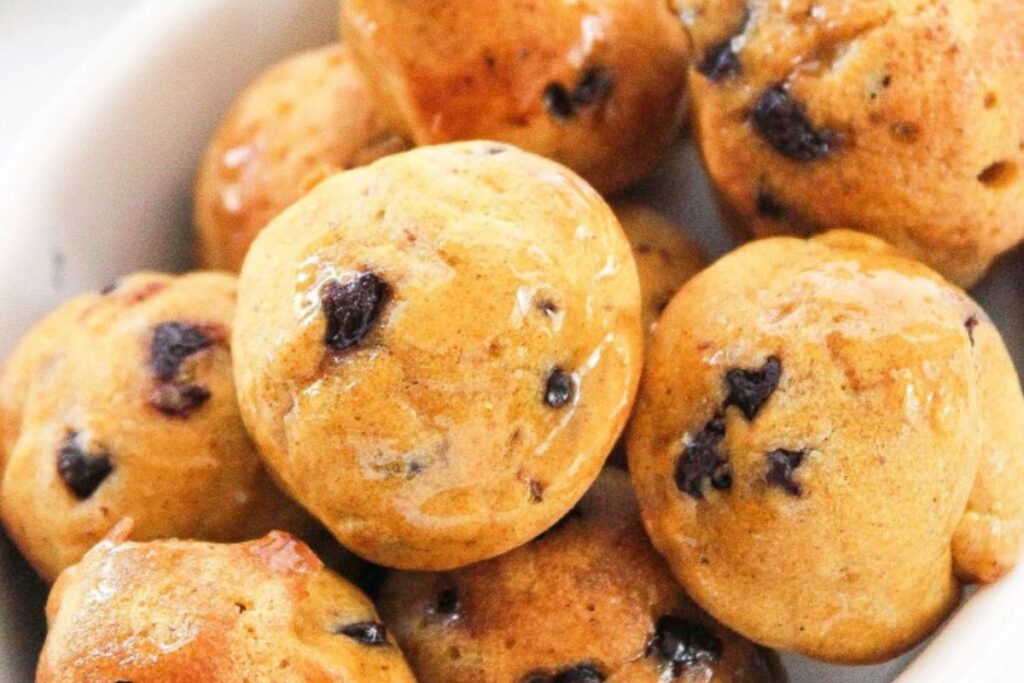 Pumpkin Spice Pancake Bites by Baking Beauty