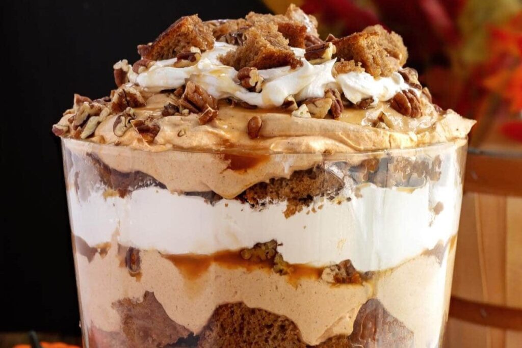 Pumpkin Trifle by Simple Happy Foodie