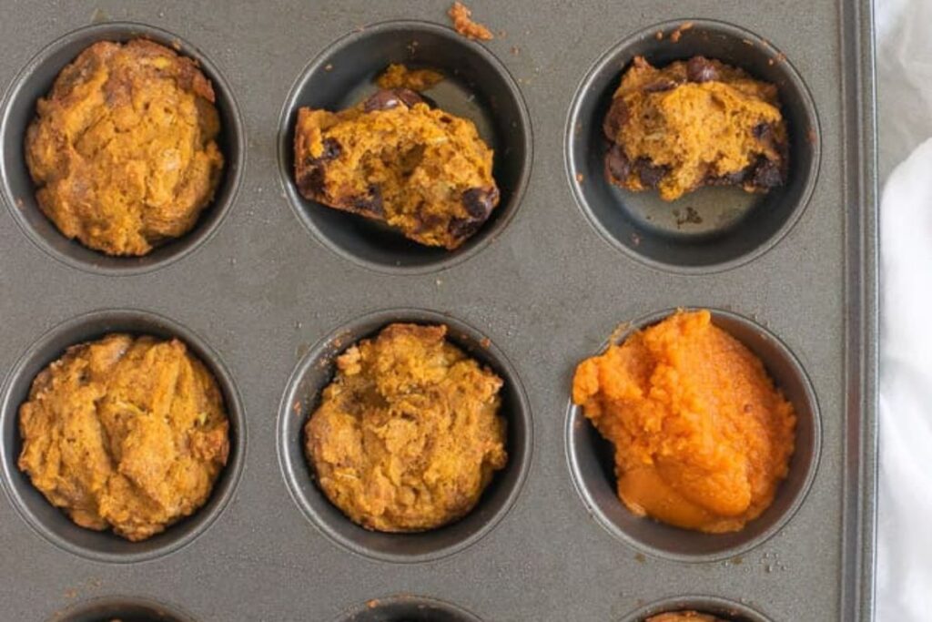 Pumpkin Zucchini Muffins by Bucket List Tummy