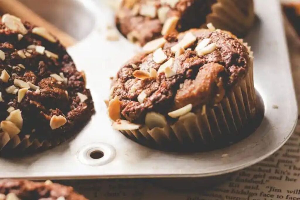 Softest Nutella Pumpkin Muffins by When Salty and Sweet Unite