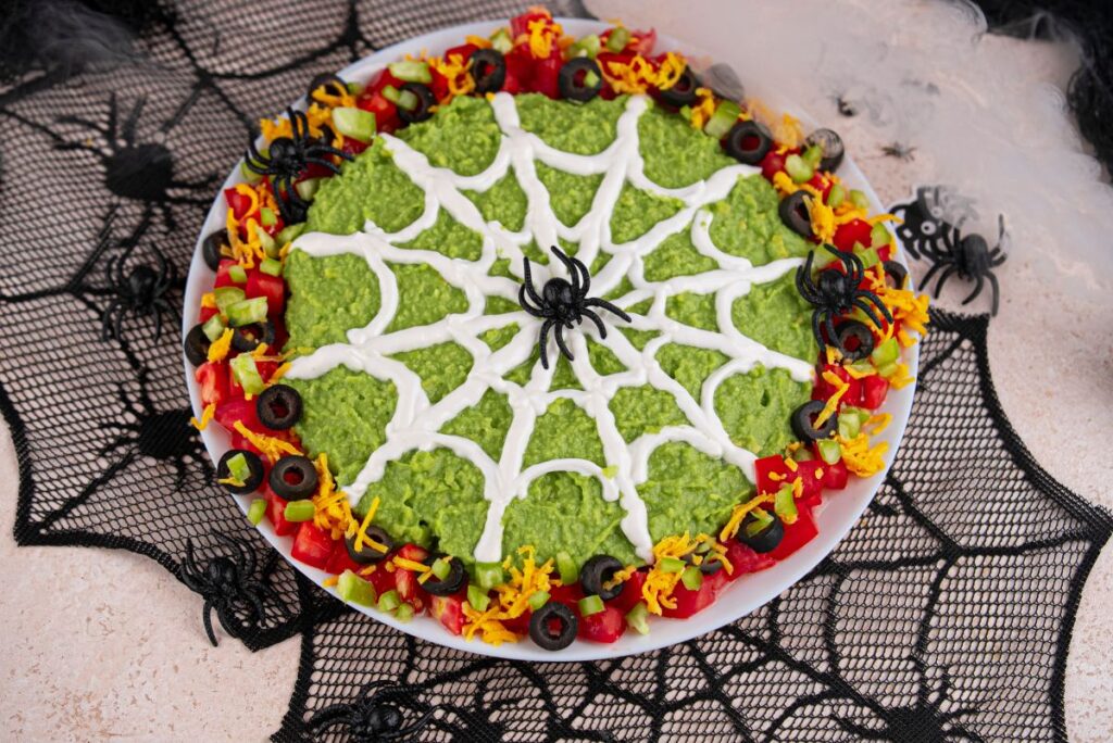 Spider Web Taco Dip