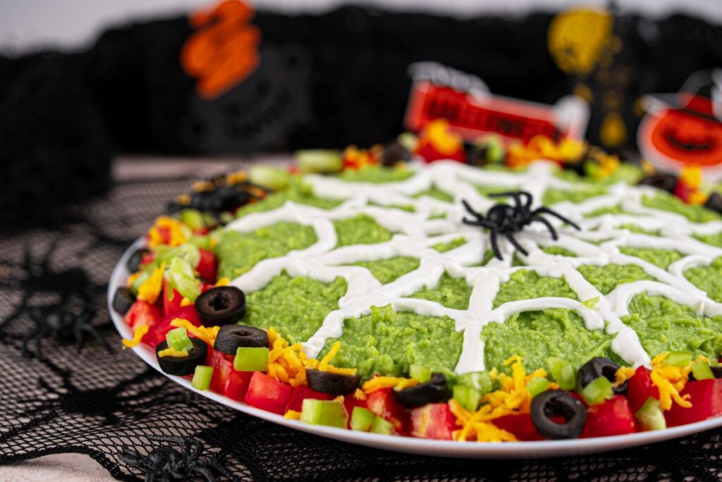 Spooky Taco Dip