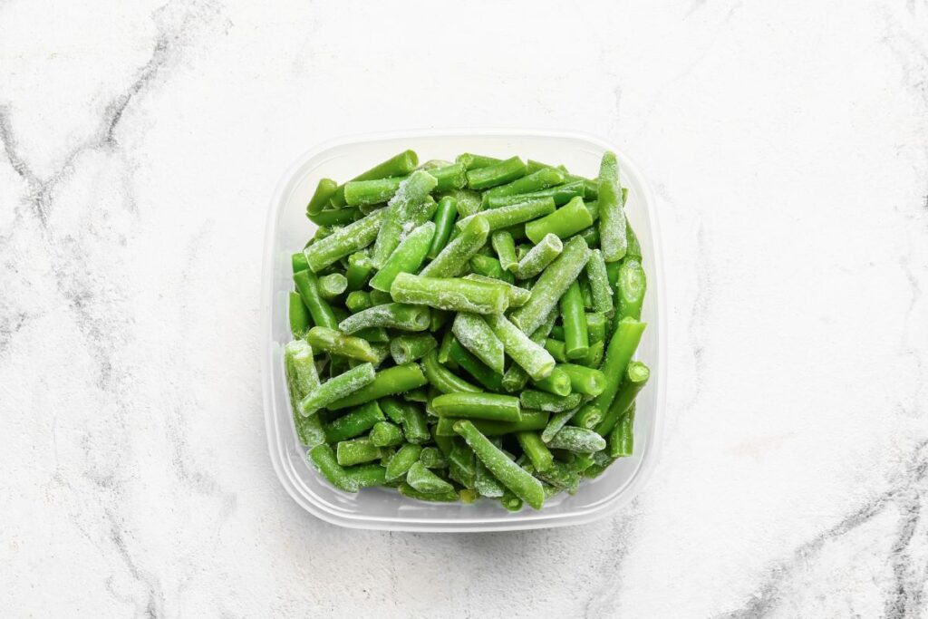 freezing green beans