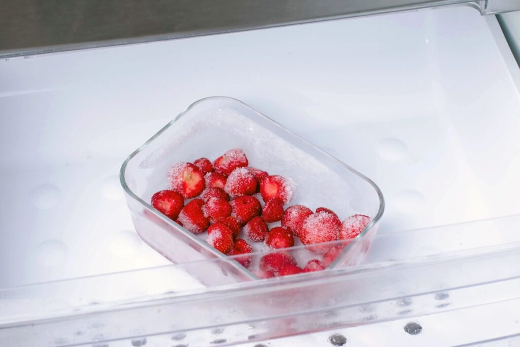 frozen strawberries