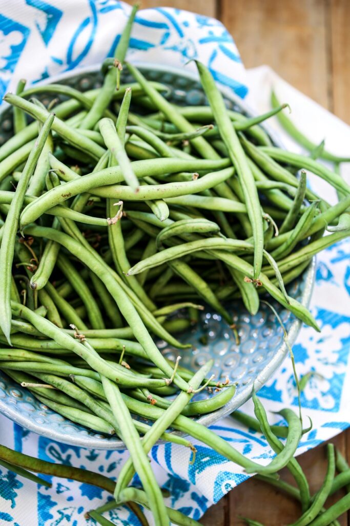 green beans for freezing