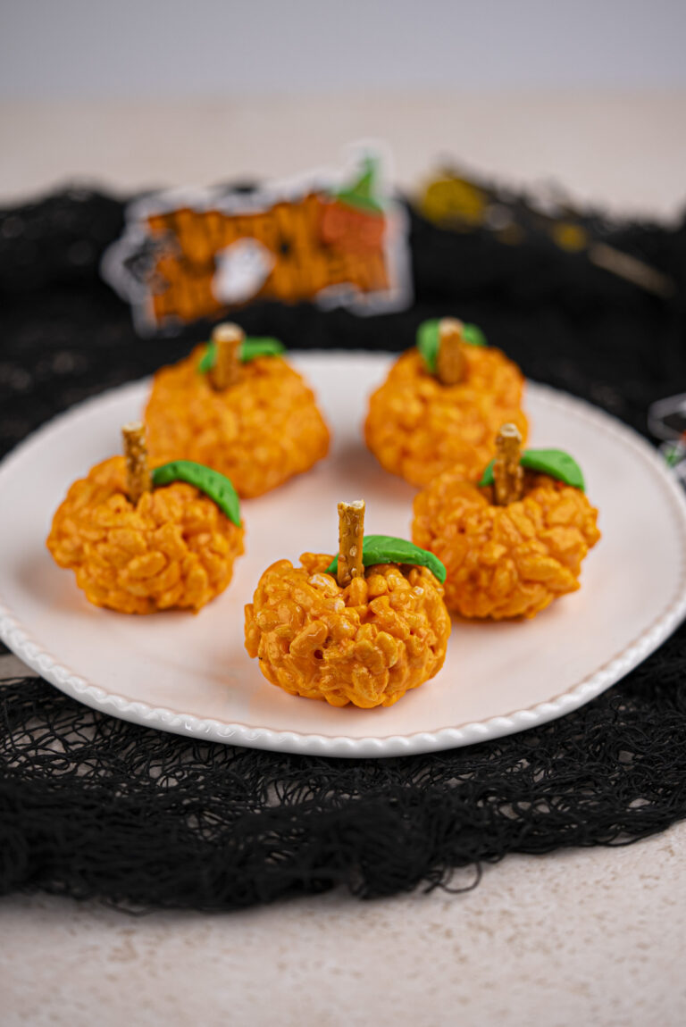 halloween rice krispie treats