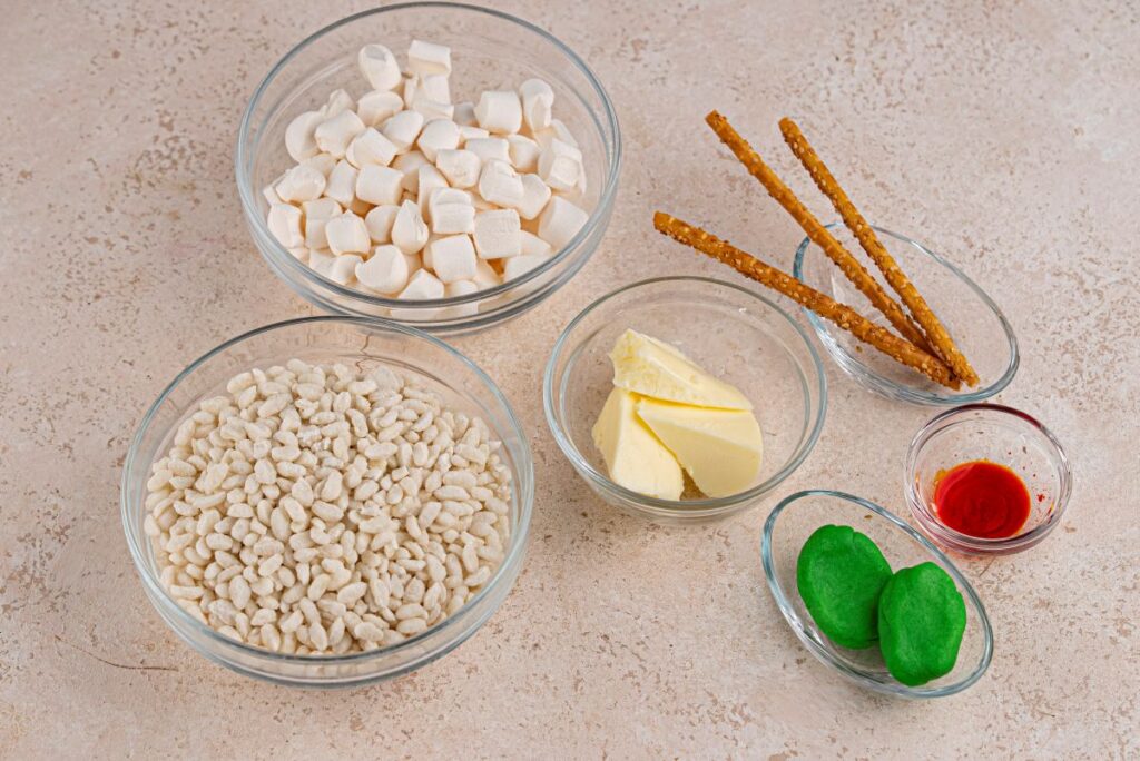 halloween rice krispie treats ingredients