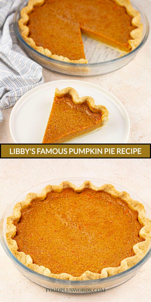 libby's pumpkin pie
