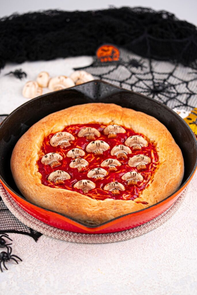 skull pizza