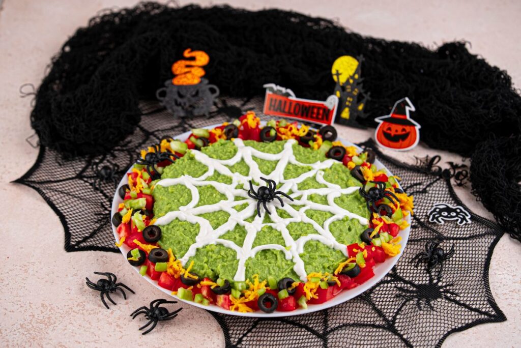 step 10 Halloween Taco Dip