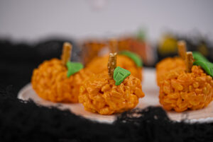 step 9 halloween rice krispie treats