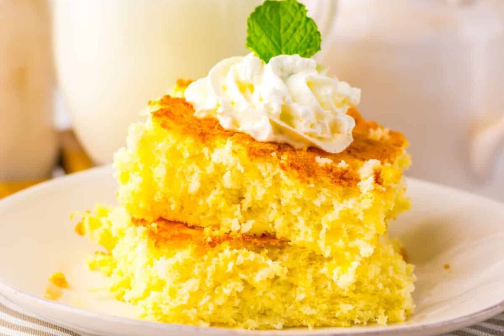 Angel Food Cake with Pineapple by Organized Island