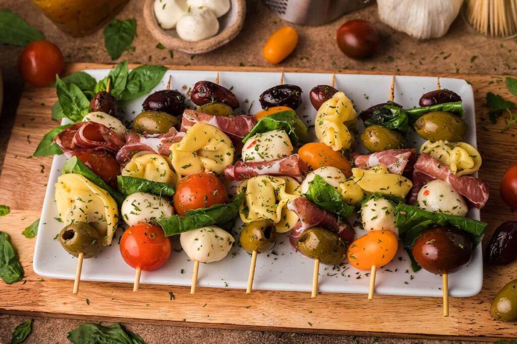 Antipasto Skewers by xoxoBella