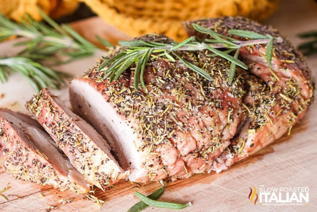 Boneless Pork Loin Roast by The Slow Roasted Italian