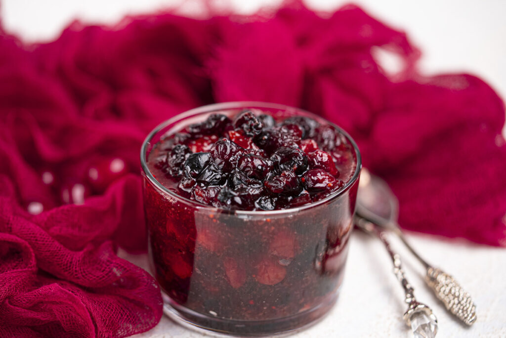 Boozy Cranberry Sauce