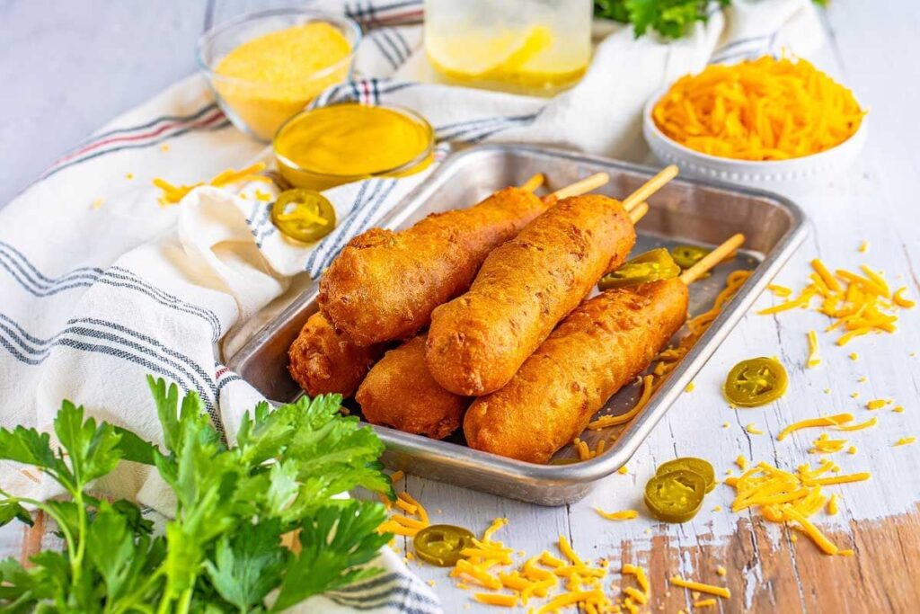 Cheesy Jalapeno Corn Dogs by xoxoBella