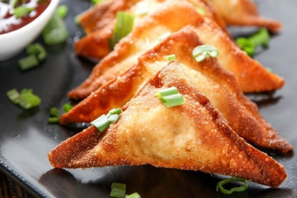 Crab Cream Cheese Wontons by Baking Beauty