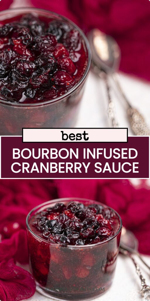 Cranberry Bourbon Sauce