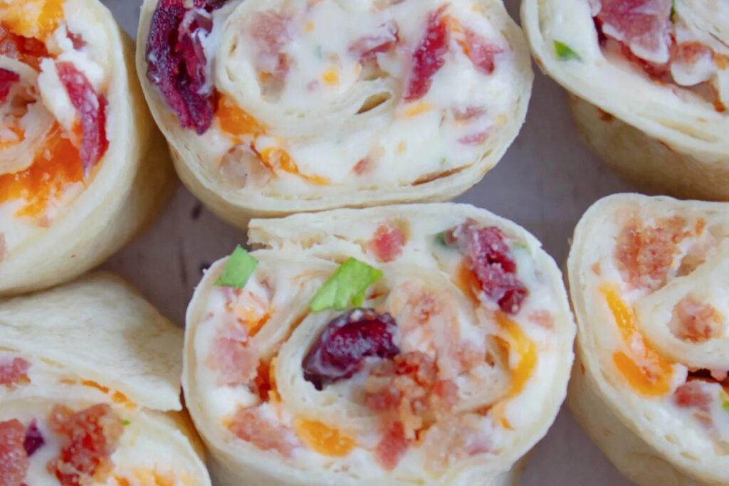 Cranberry Cream Cheese Pinwheels by Marias Mixing Bowl