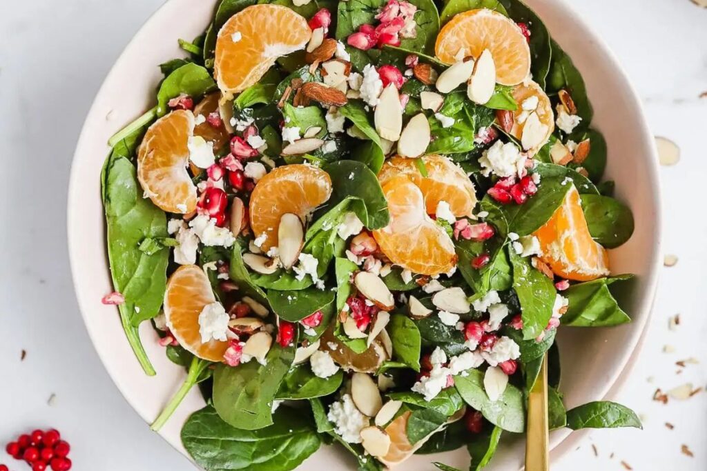 Easy Christmas Salad by Basics with Bails
