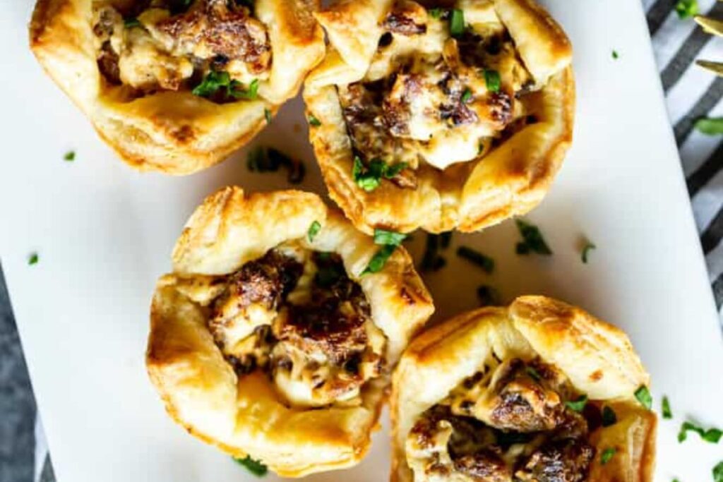 Easy Sausage Cream Cheese Bites by Fox and Briar
