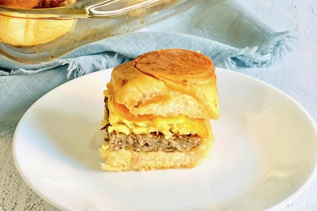 Hawaiian Roll Breakfast Sliders by The Short Order Cook
