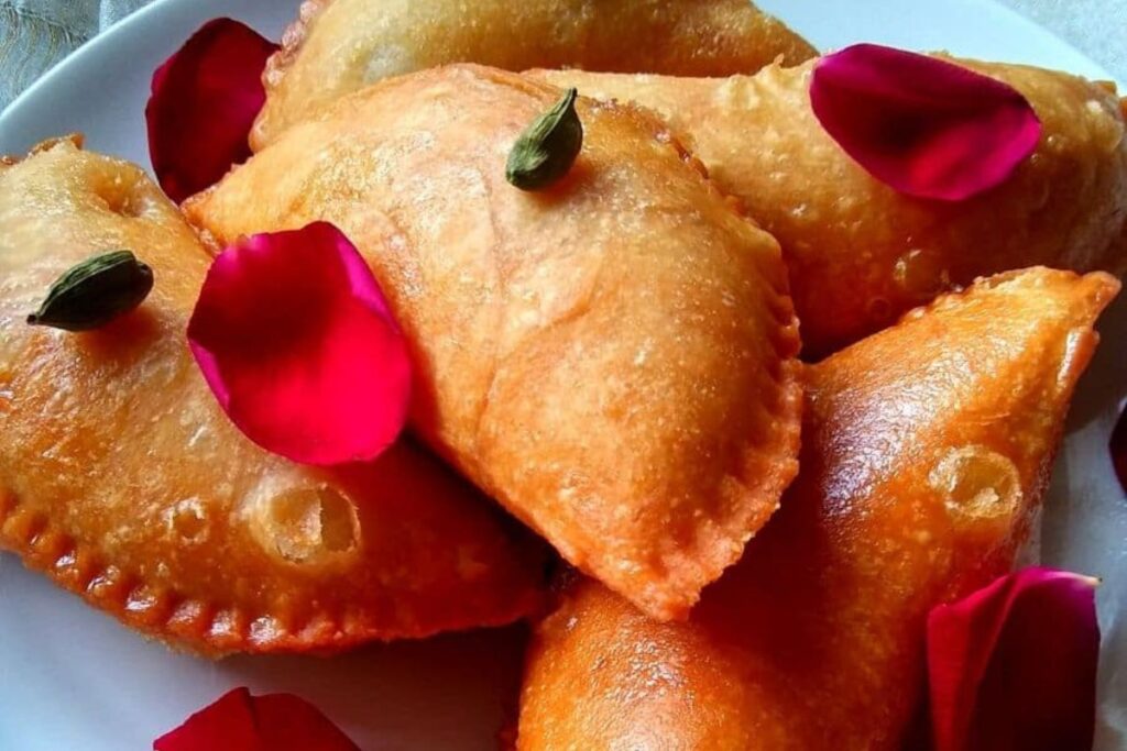 Mawa Gujiya by Spoons of Flavor