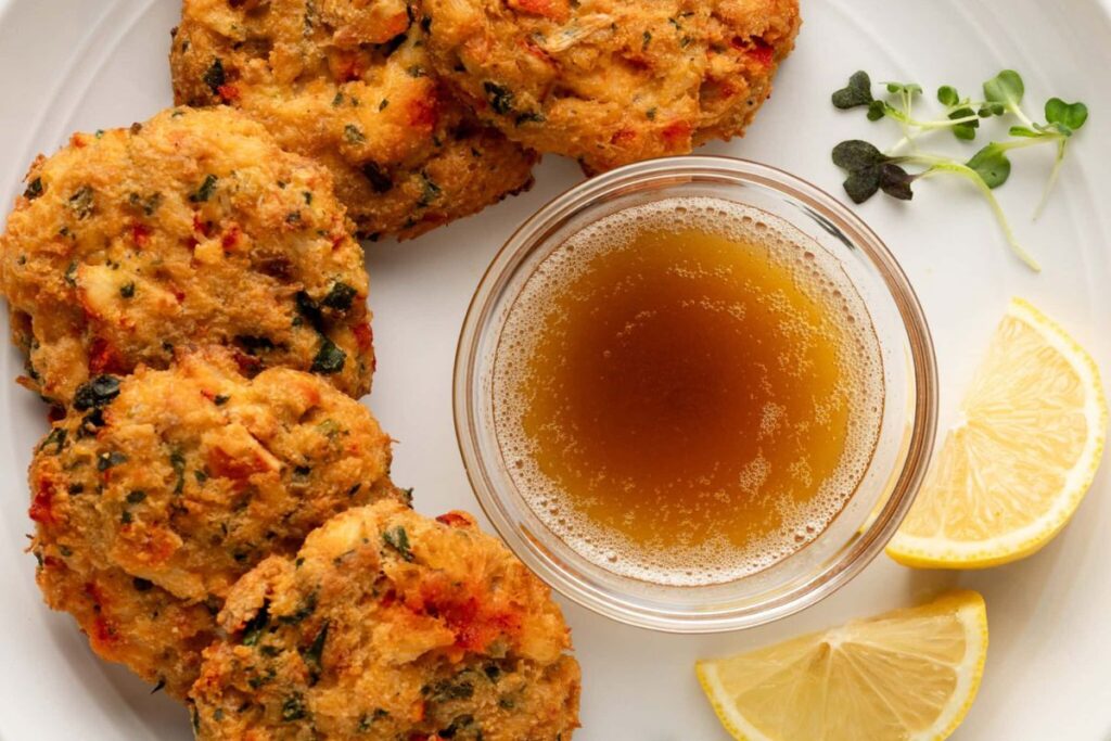 Oven Baked Lobster Cakes by Rebecca Taig