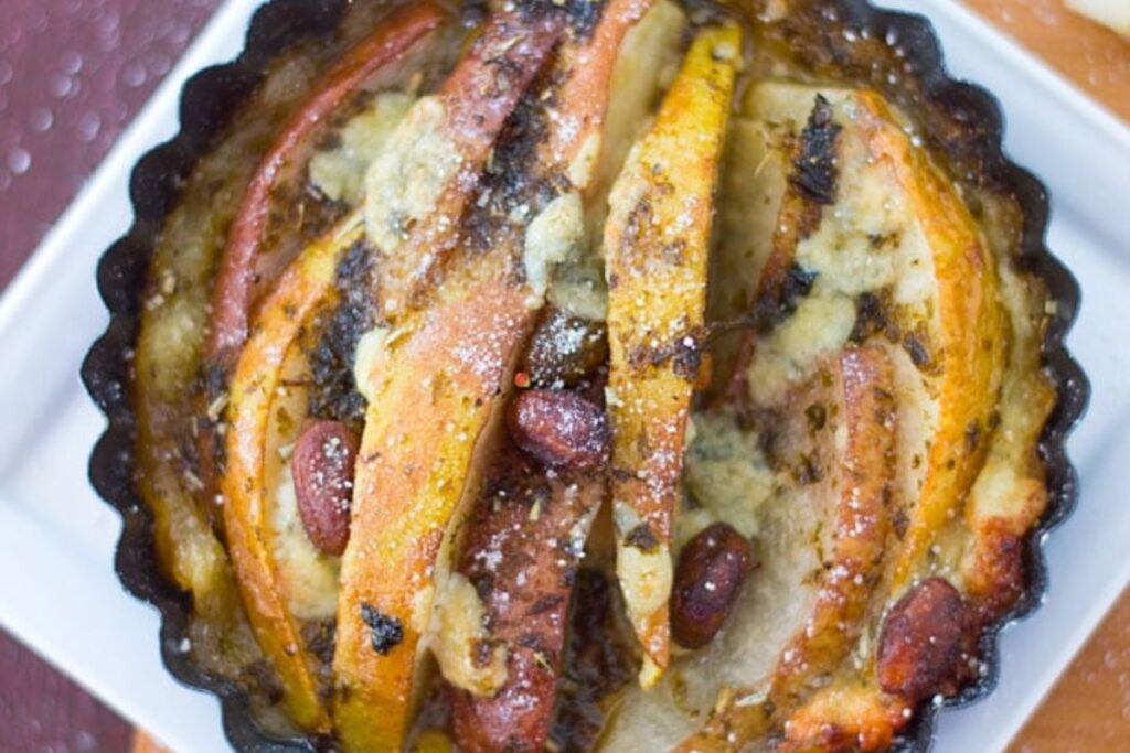 Pear Tart by Healing Tomato