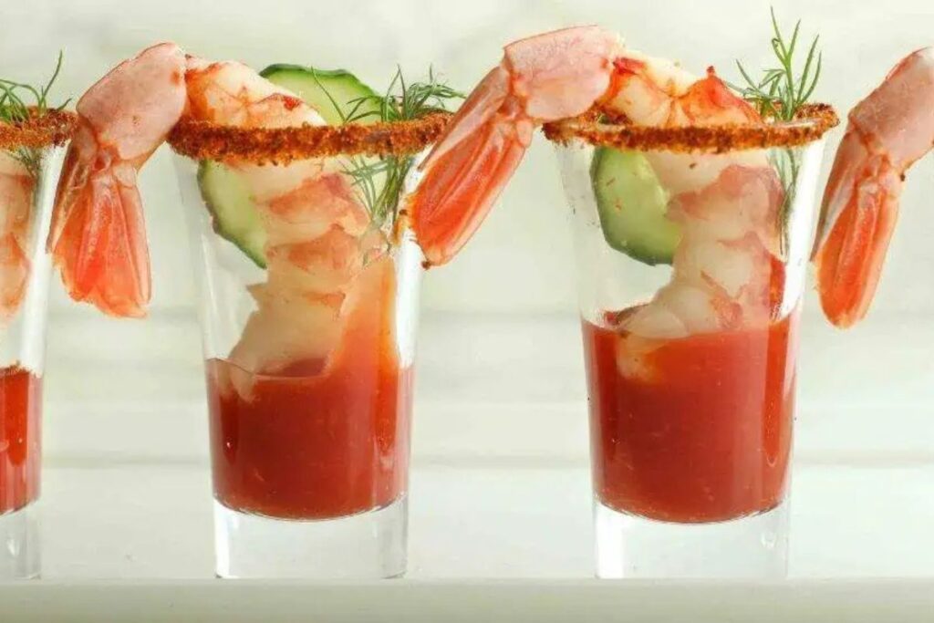 Shrimp Cocktail Shooters by Heavenly Sliced
