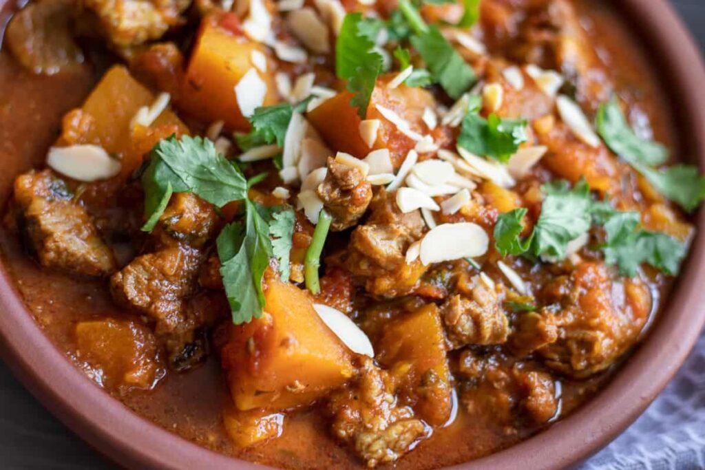 Slow Cooked Lamb Tagine With Apricots by Cooking Gorgeous