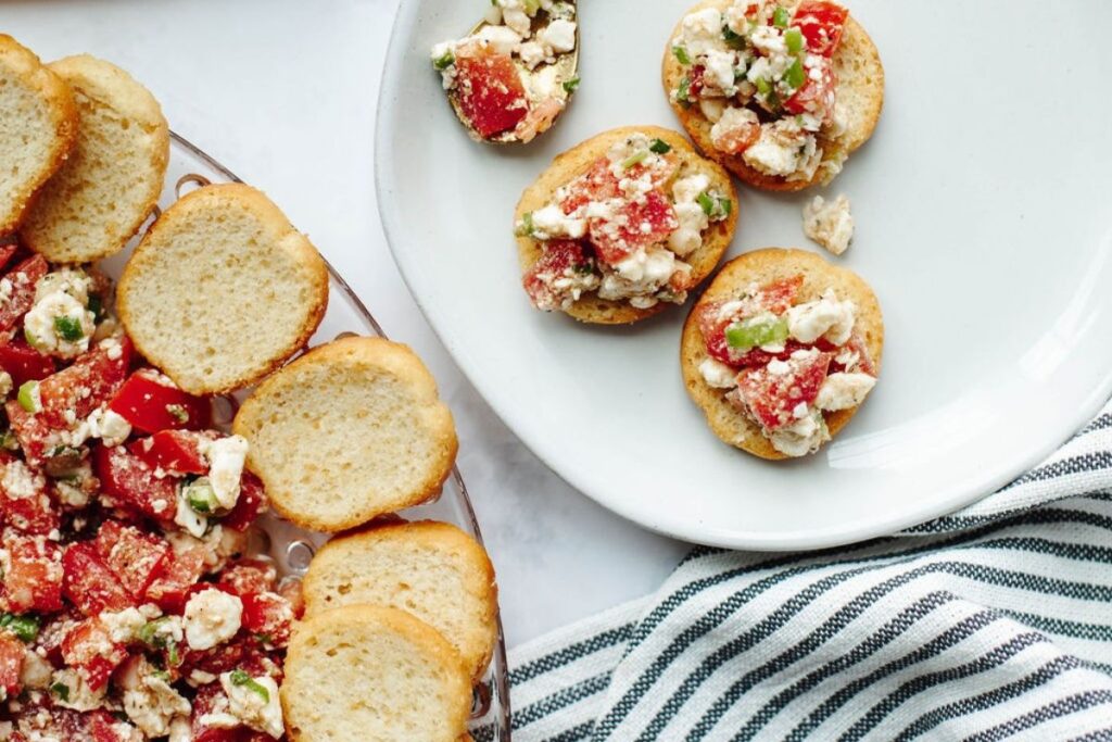 Tomato Feta Dip by The Cookin Chicks
