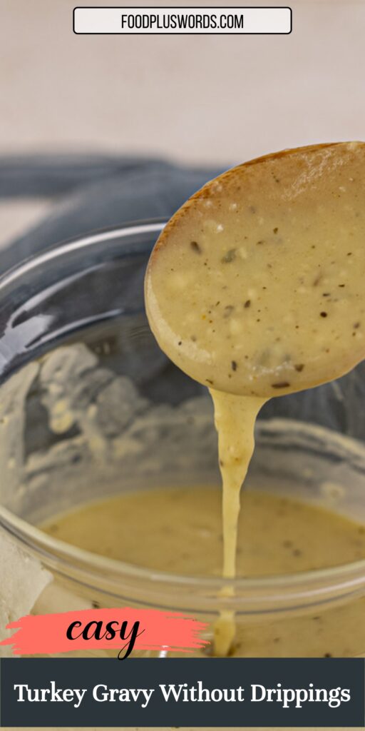 Turkey Gravy Without Drippings