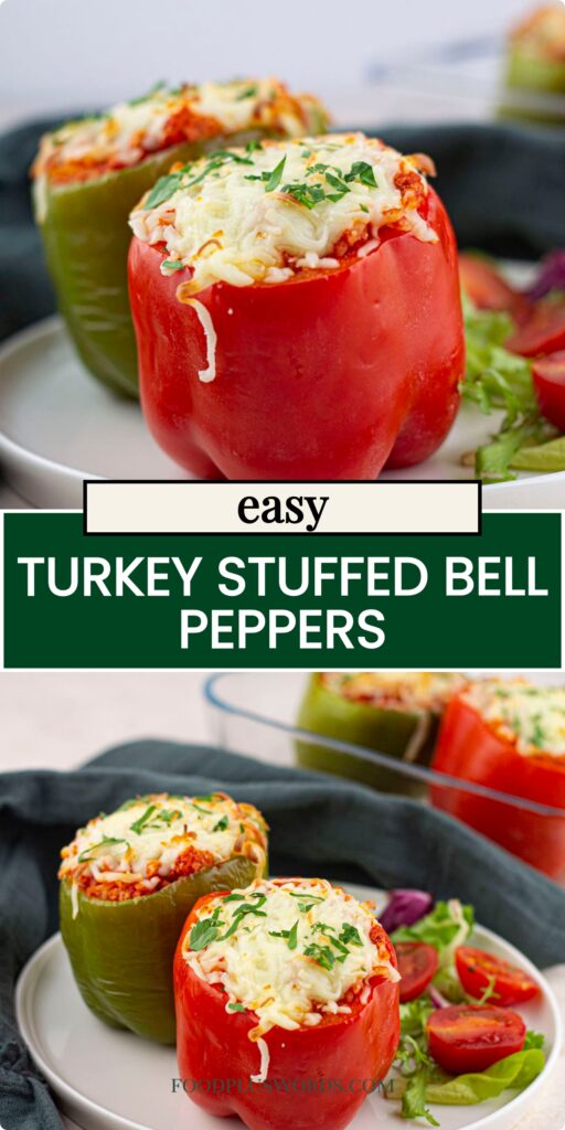 Turkey Stuffed Bell Peppers