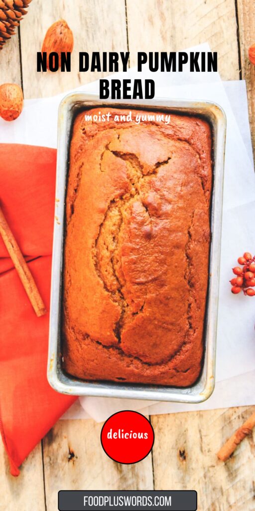 pumpkin bread dairy free