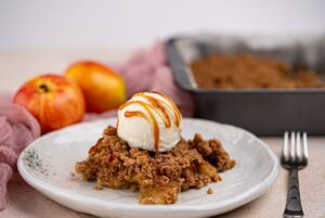 step 7 Apple Crisp Recipe without Oats